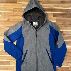 Magellan Outdoors brand Gray and Blue Kids Jacket size Medium